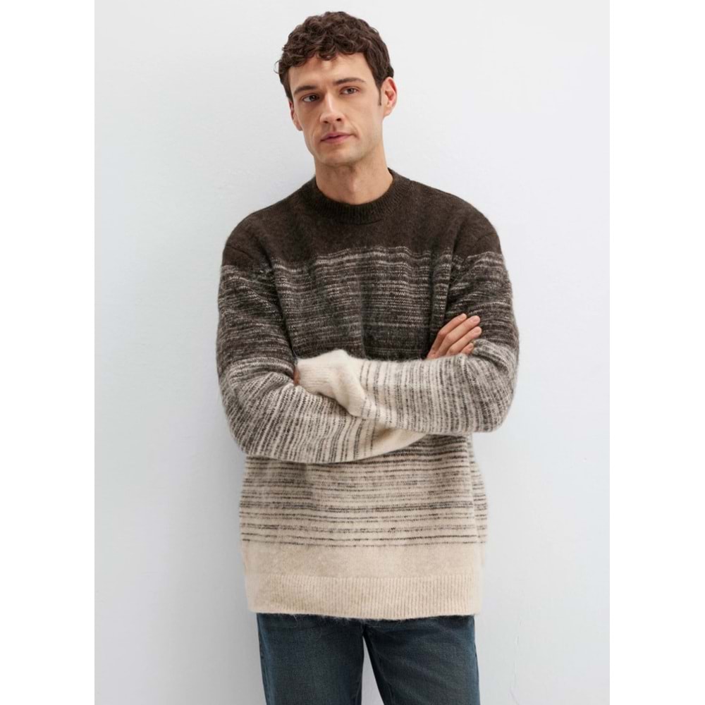 Mavi M0710381-70251 Bisiklet Yaka Kazak Erkek Sweatshirt