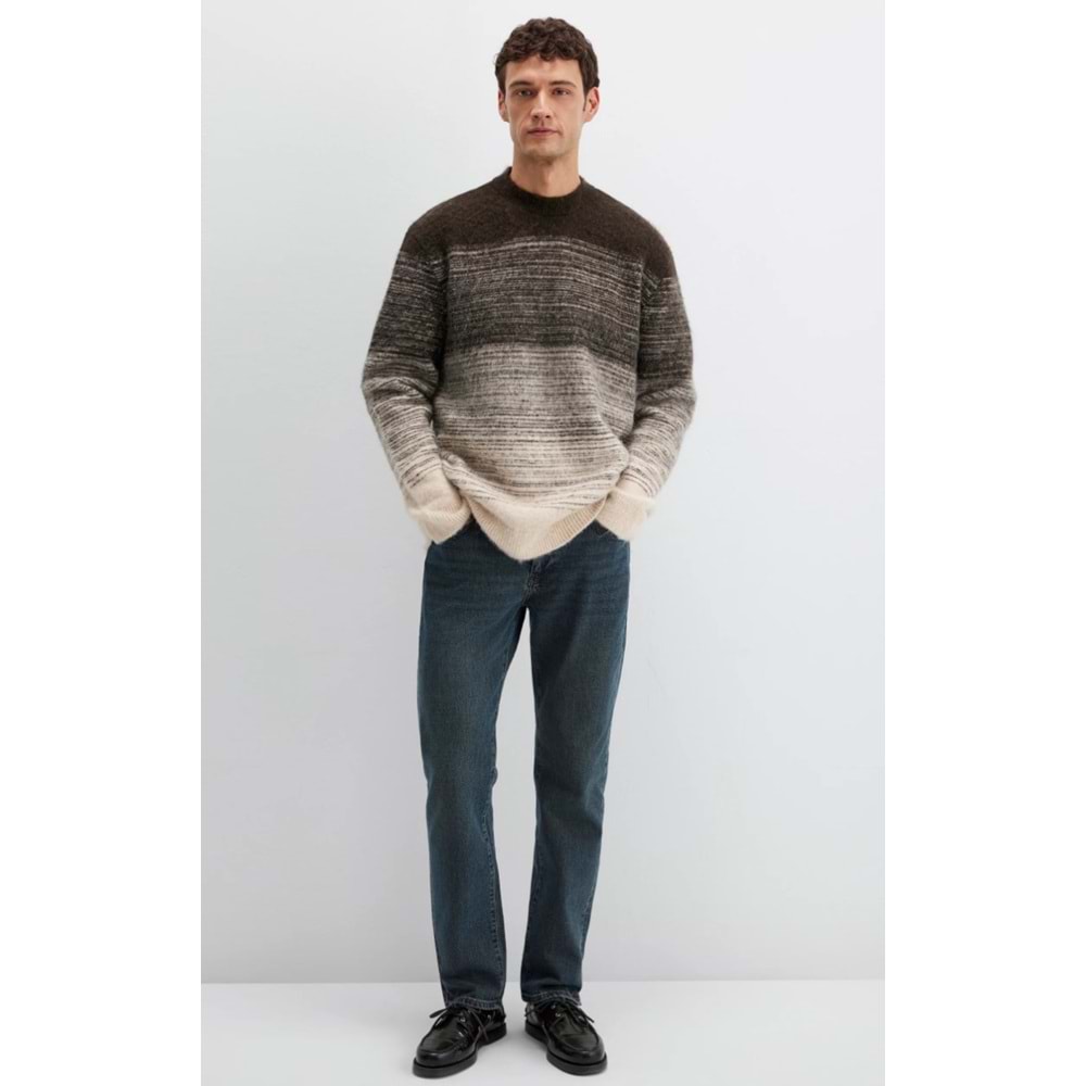 Mavi M0710381-70251 Bisiklet Yaka Kazak Erkek Sweatshirt