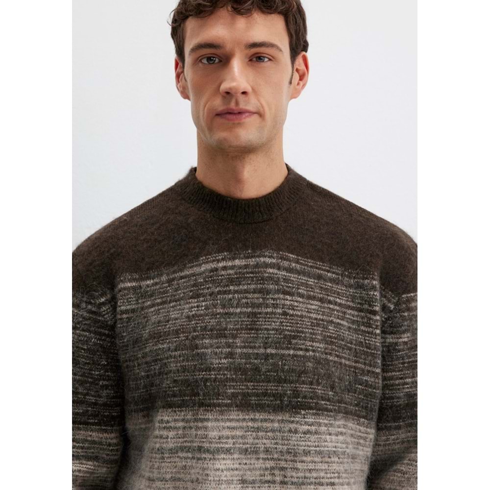 Mavi M0710381-70251 Bisiklet Yaka Kazak Erkek Sweatshirt