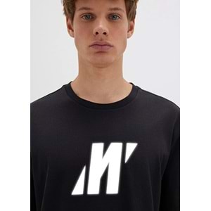 Mavi M0613092-900 Mavi Pro Logo Reflektör Detaylı Tişört Erkek T-Shirt