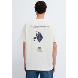 Mavi M0613160-70057 Mavi Resort Baskılı Tişört Erkek T-Shirt