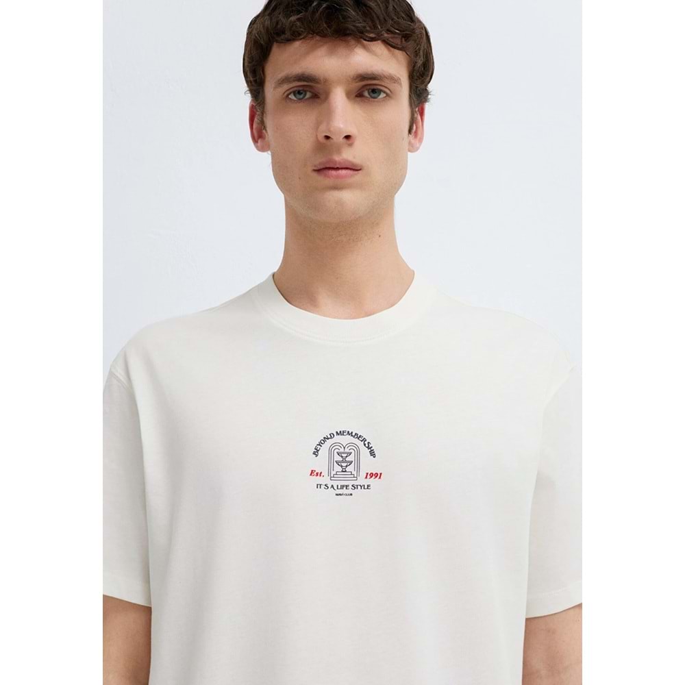 Mavi M0613160-70057 Mavi Resort Baskılı Tişört Erkek T-Shirt