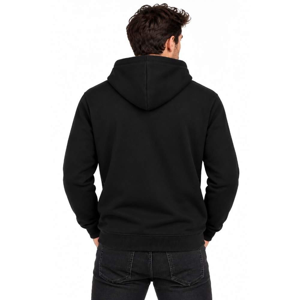 Mavi M0S10549-900 Mavi Logo Baskılı Erkek Kapüşonlu Sweatshirt