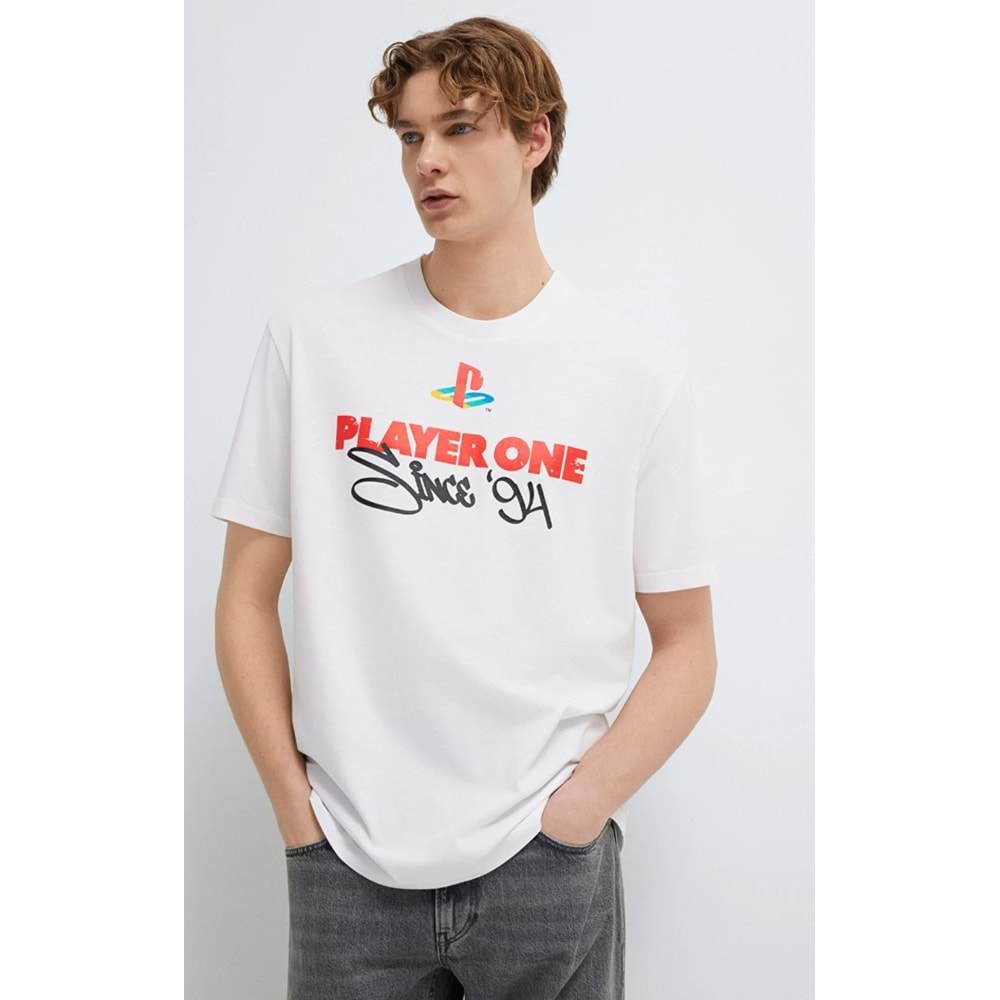 Mavi M0613185-620 Mavi Player One Tişört Erkek T-Shirt