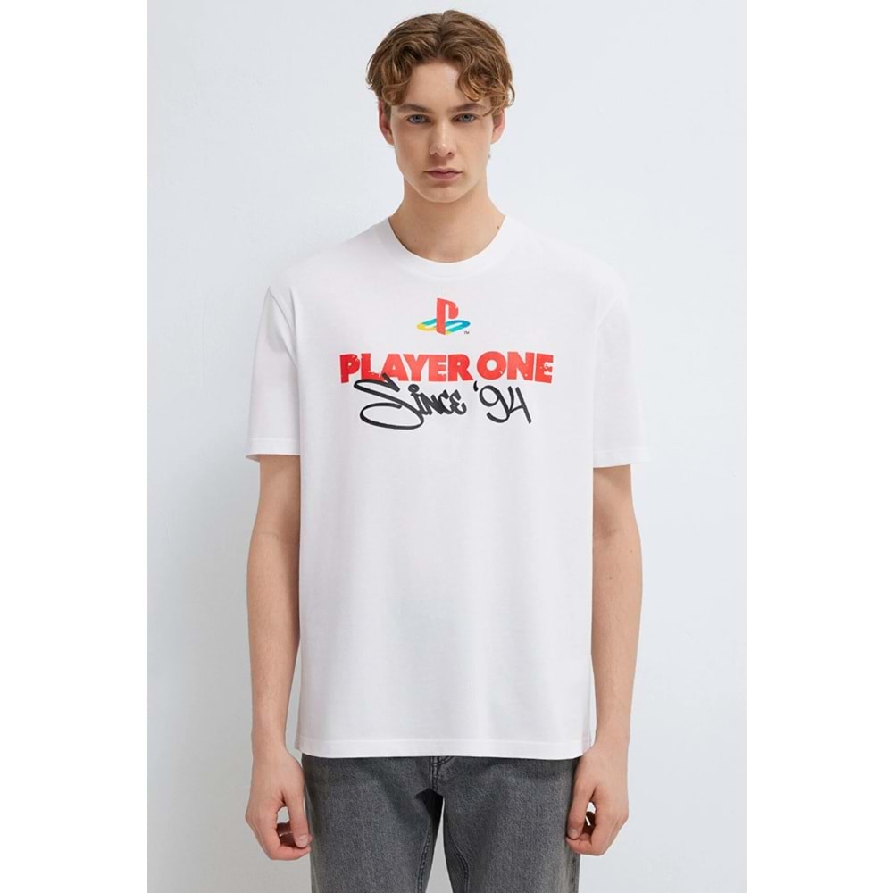 Mavi M0613185-620 Mavi Player One Tişört Erkek T-Shirt