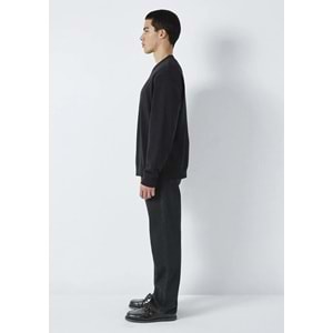 Mavi M0S10551-900 Mavi Logo Baskılı Bisiklet Yaka Erkek Sweatshirt