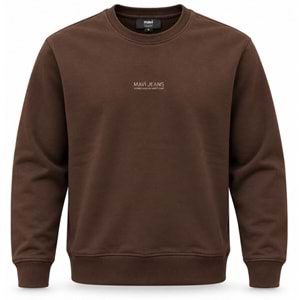 Mavi M0S10586-88067 Mavi Jeans Detaylı Erkek Sweatshirt