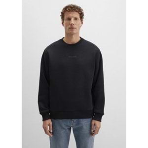 Mavi M0S10586-900 Mavi Jeans Detaylı Erkek Sweatshirt