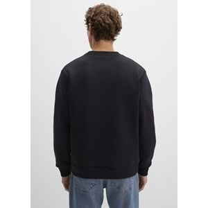 Mavi M0S10586-900 Mavi Jeans Detaylı Erkek Sweatshirt