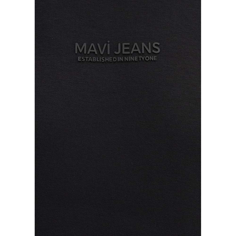 Mavi M0S10586-900 Mavi Jeans Detaylı Erkek Sweatshirt