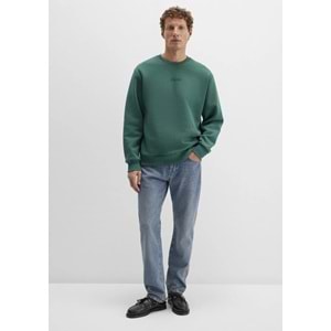 Mavi M0S10586-71874 Mavi Jeans Detaylı Erkek Sweatshirt