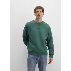 Mavi M0S10586-71874 Mavi Jeans Detaylı Erkek Sweatshirt