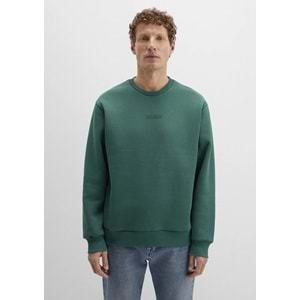 Mavi M0S10586-71874 Mavi Jeans Detaylı Erkek Sweatshirt