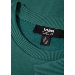 Mavi M0S10586-71874 Mavi Jeans Detaylı Erkek Sweatshirt