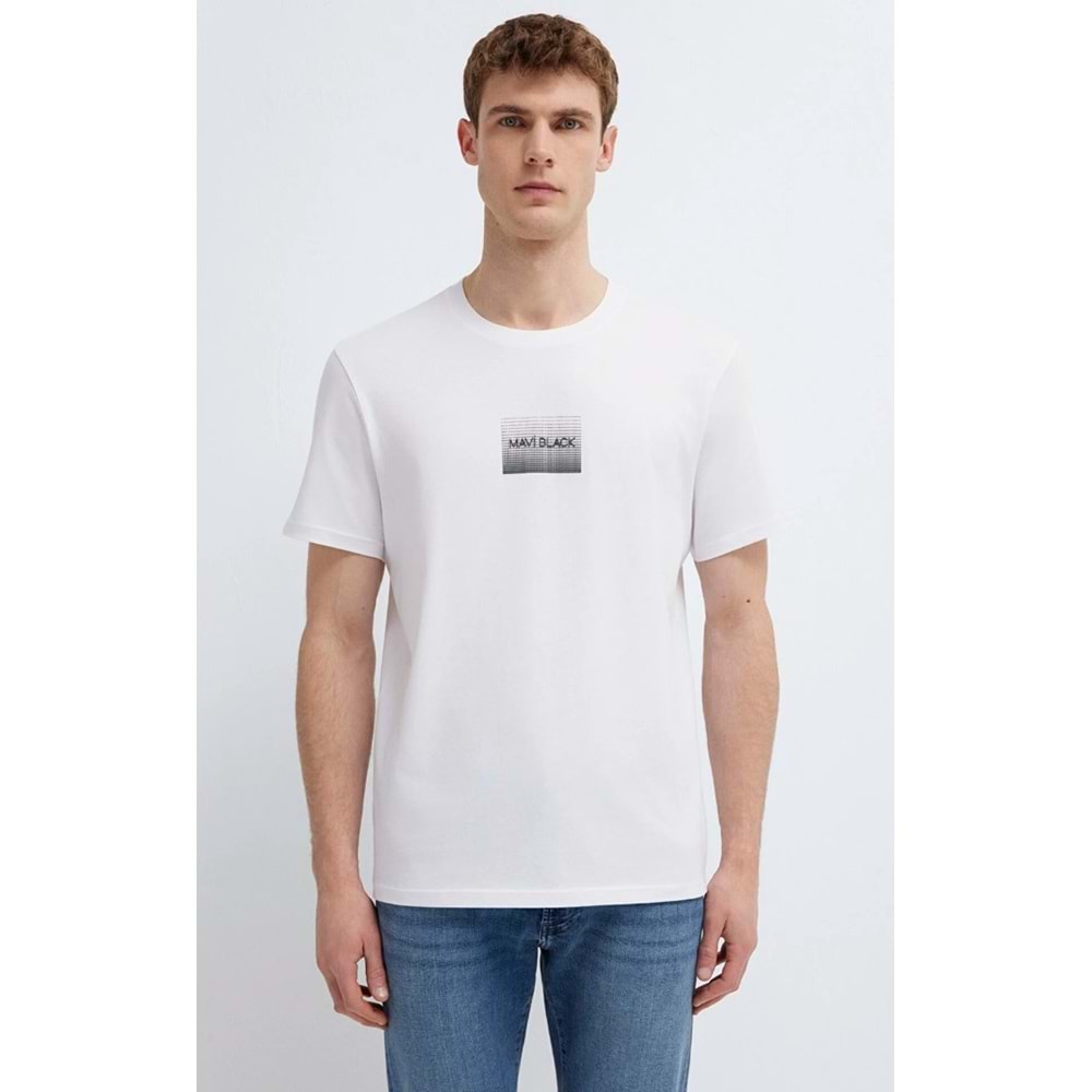 Mavi M0613364-620 Mavi Black Baskılı Tişört Erkek T-Shirt