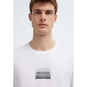 Mavi M0613364-620 Mavi Black Baskılı Tişört Erkek T-Shirt