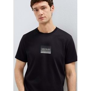 Mavi M0613364-71379 Mavi Black Baskılı Tişört Erkek T-Shirt