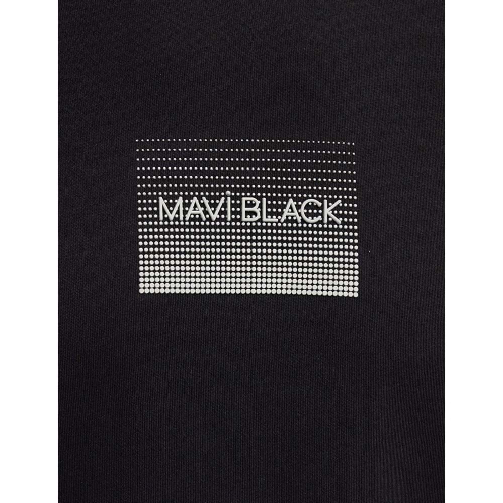 Mavi M0613364-71379 Mavi Black Baskılı Tişört Erkek T-Shirt