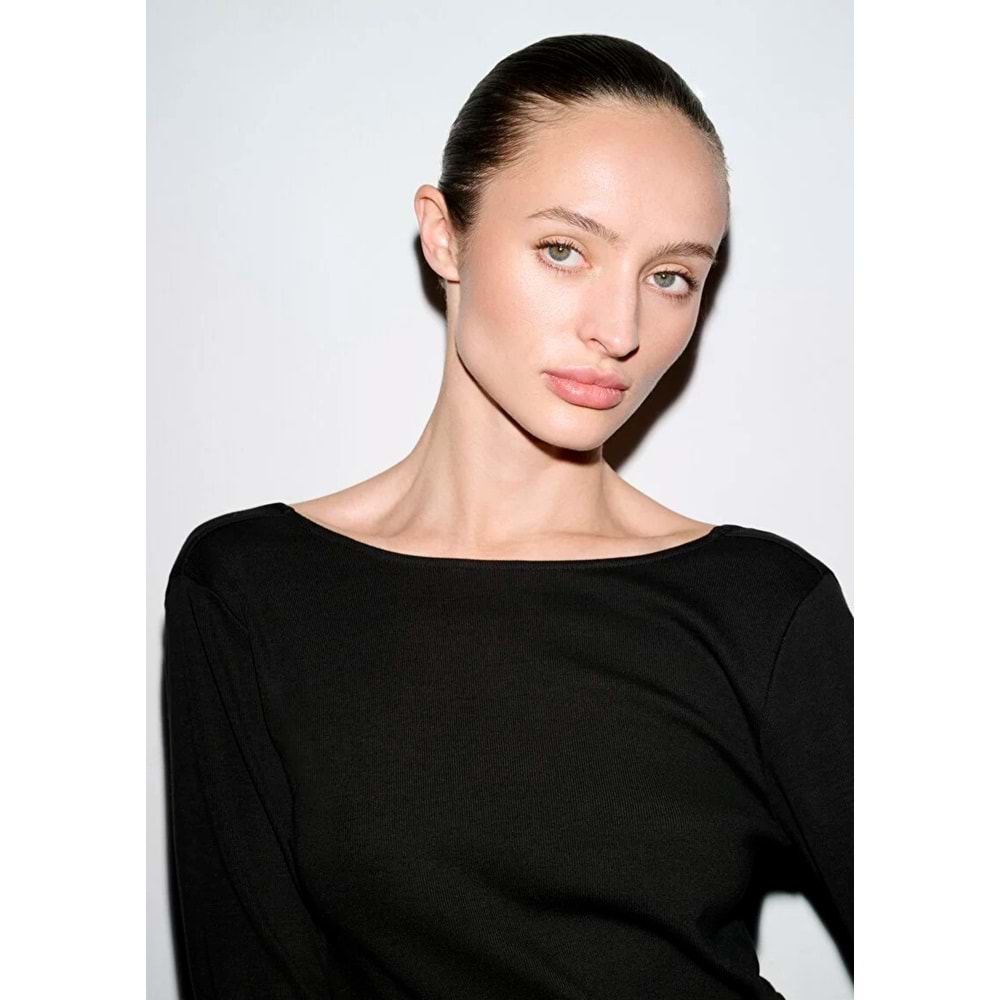 Mavi M1613855-900 Uzun Kollu Tişört T-Shirt Kadın Tişört