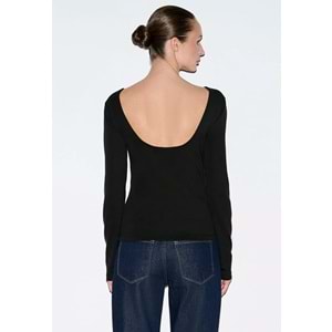 Mavi M1613855-900 Uzun Kollu Tişört T-Shirt Kadın Tişört