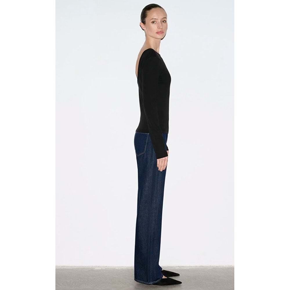 Mavi M1613855-900 Uzun Kollu Tişört T-Shirt Kadın Tişört