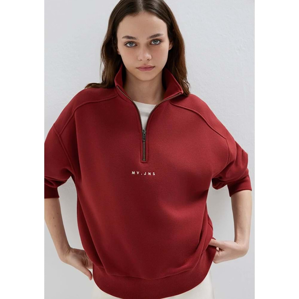 Mavi M1S10533-70411 Mavi Jeans Nakış Detaylı Kadın Sweatshirt