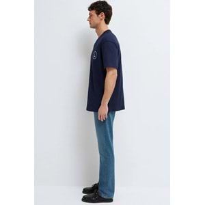 Mavi M0613282-82318 Gemi Baskılı Tişört Erkek T-Shirt