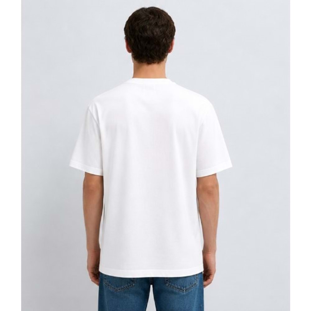 Mavi M0613283-620 Deniz Feneri Baskılı Tişört Erkek T-Shirt