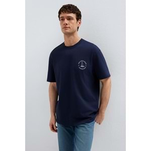 Mavi M0613282-82318 Gemi Baskılı Tişört Erkek T-Shirt