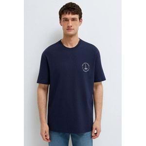 Mavi M0613282-82318 Gemi Baskılı Tişört Erkek T-Shirt