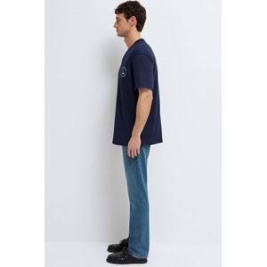 Mavi M0613282-82318 Gemi Baskılı Tişört Erkek T-Shirt