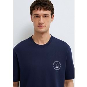 Mavi M0613282-82318 Gemi Baskılı Tişört Erkek T-Shirt