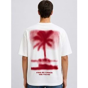 Mavi M0613280-70057 Find Me Under The Palms Baskılı Tişört Erkek T-Shirt