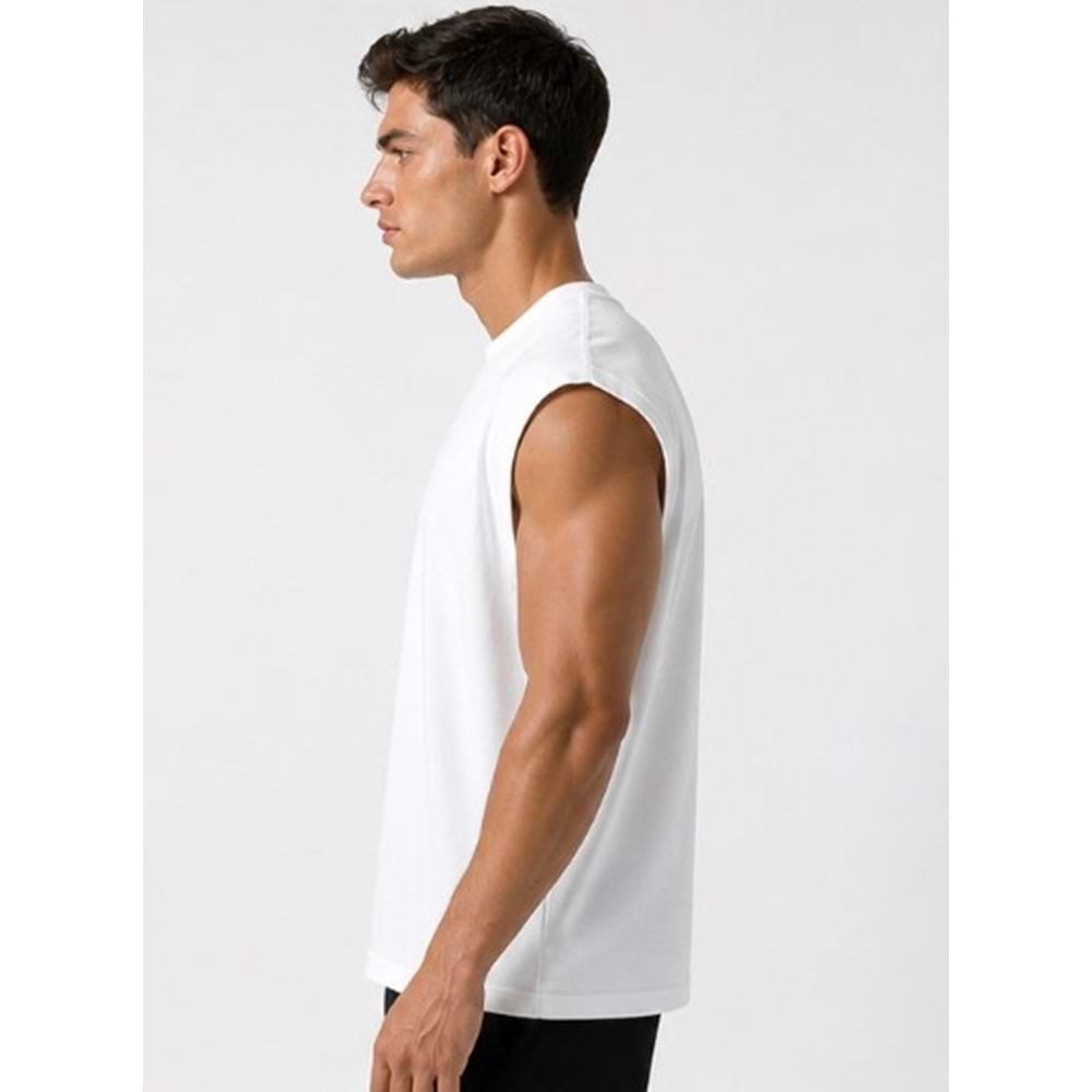 Mavi M0613291-620 Basic Sıfır Kol Tişört Erkek T-Shirt