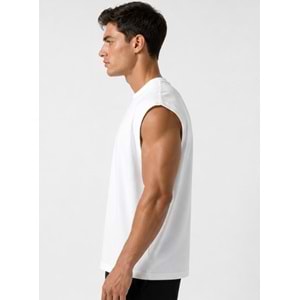 Mavi M0613291-620 Basic Sıfır Kol Tişört Erkek T-Shirt