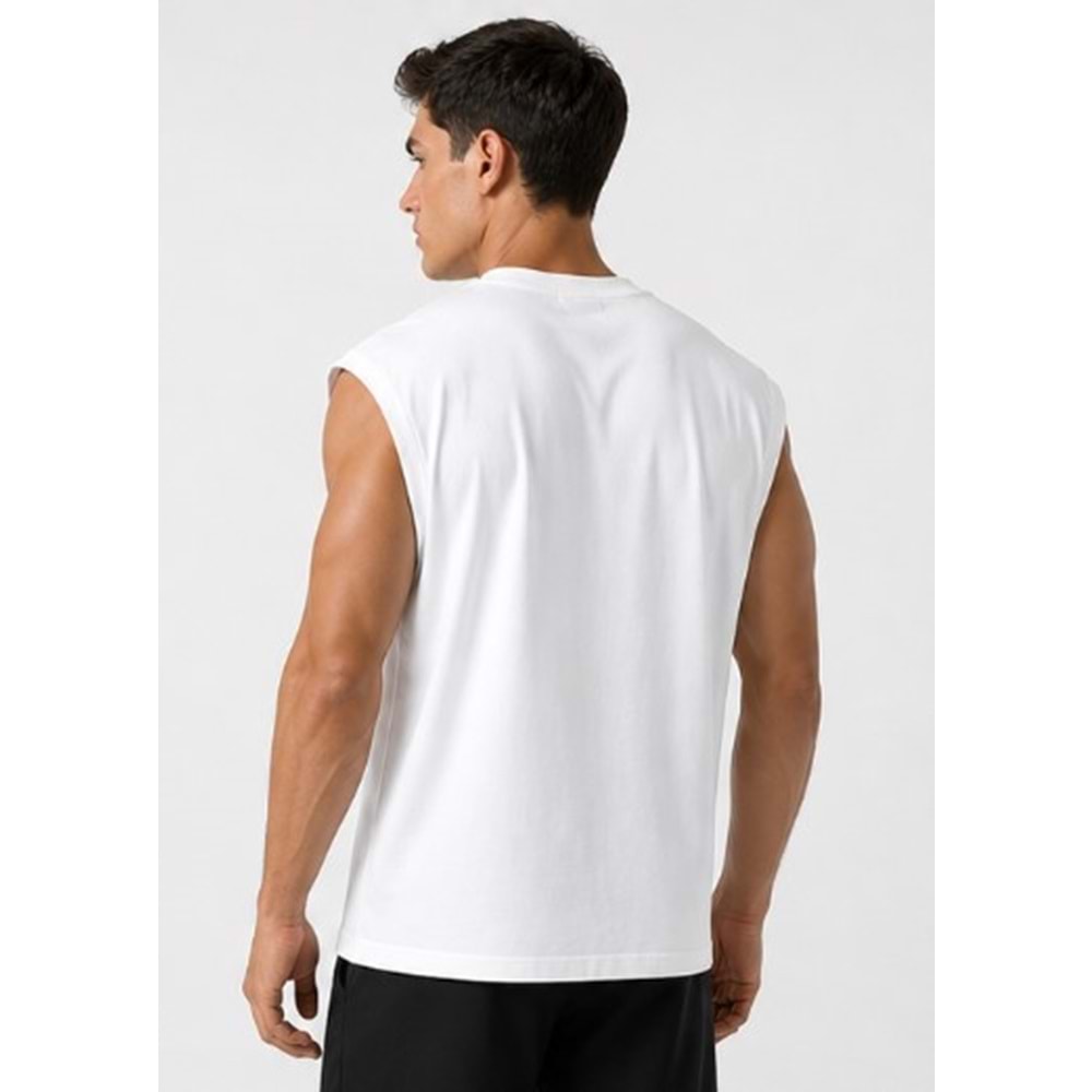Mavi M0613291-620 Basic Sıfır Kol Tişört Erkek T-Shirt