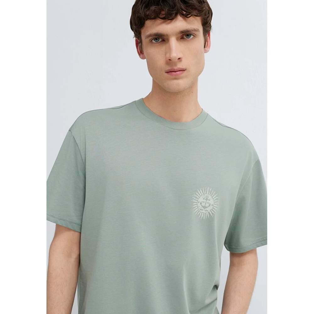Mavi M0613289-70113 Baskılı Tişört Erkek T-Shirt