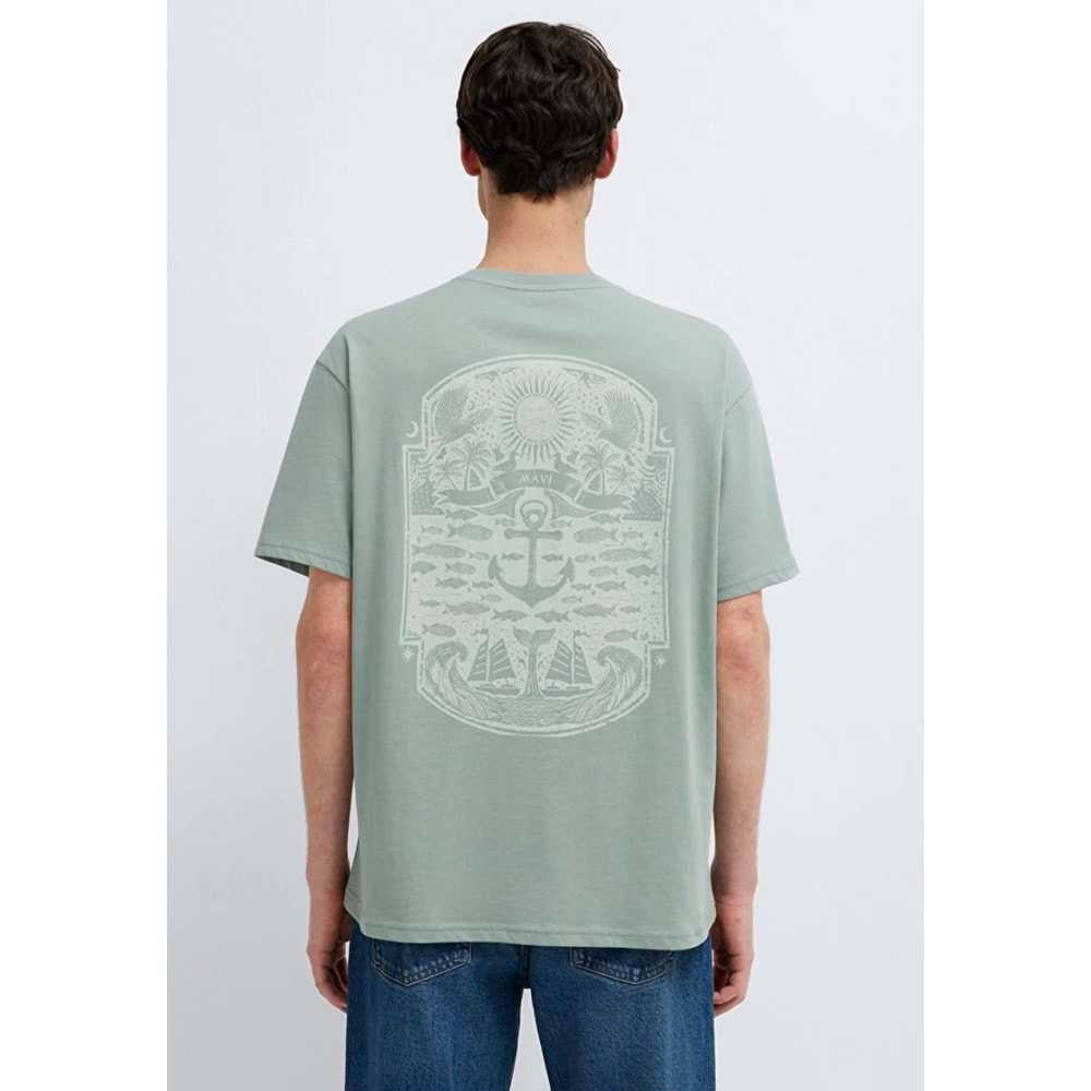 Mavi M0613289-70113 Baskılı Tişört Erkek T-Shirt