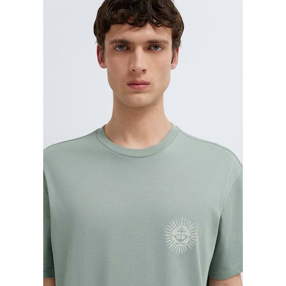 Mavi M0613289-70113 Baskılı Tişört Erkek T-Shirt