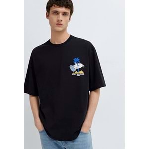 Mavi M0613288-900 Vinly Culture Club Baskılı Tişört Erkek T-Shirt