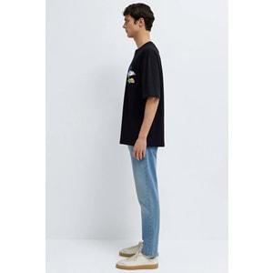 Mavi M0613288-900 Vinly Culture Club Baskılı Tişört Erkek T-Shirt