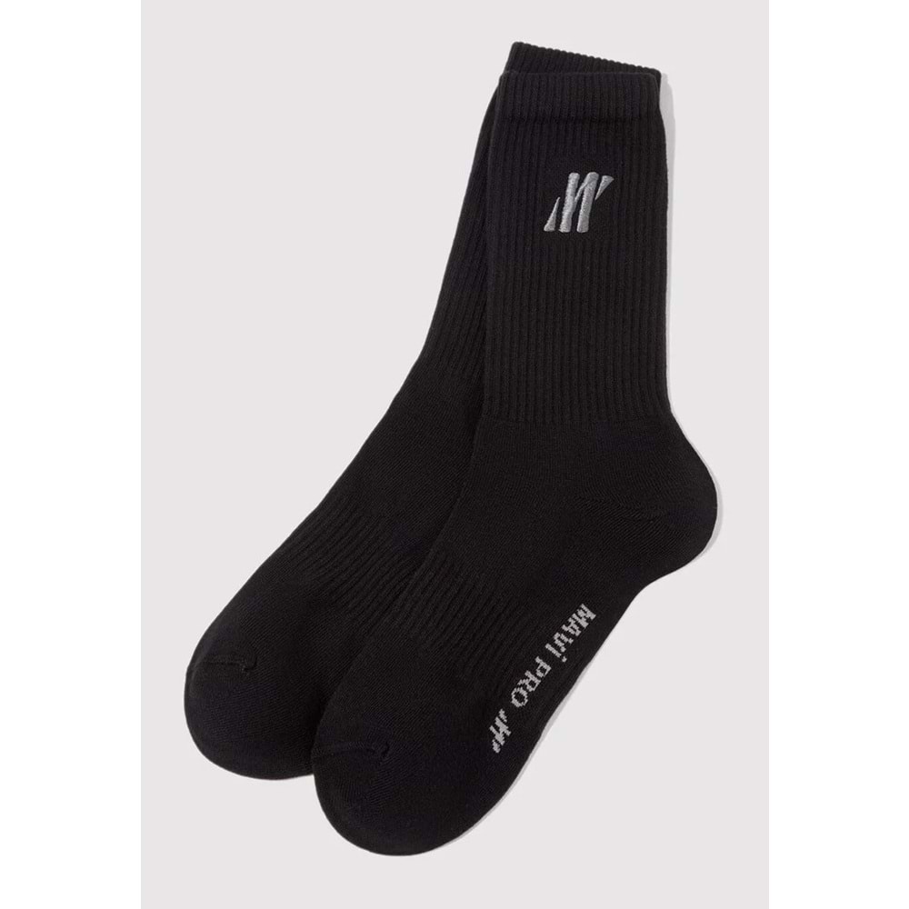 Mavi M0912192-900 Mavi Pro Nakışlı Soket Tenis Çorabı Unisex Çorap