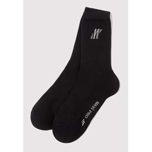 Mavi M0912192-900 Mavi Pro Nakışlı Soket Tenis Çorabı Unisex Çorap