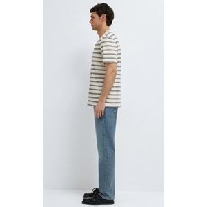 Mavi M0613336-70057 Çizgili Tişört Erkek T-Shirt