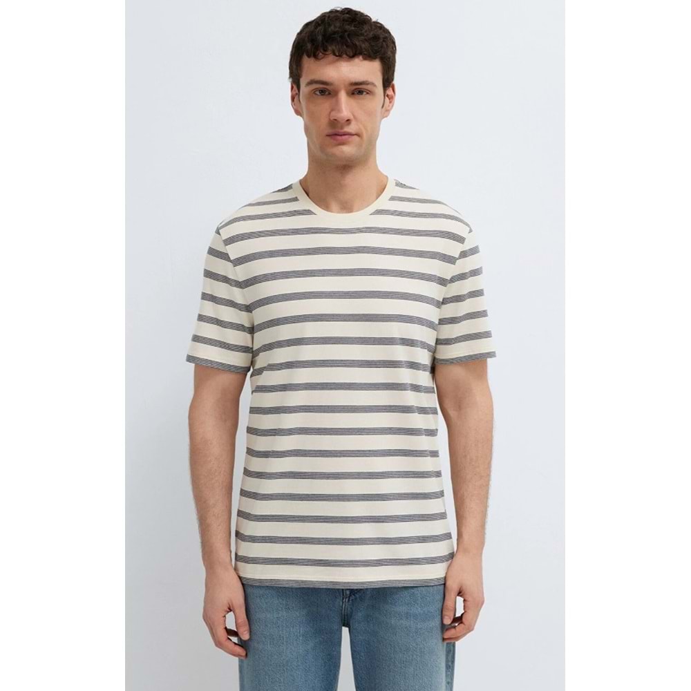 Mavi M0613336-70057 Çizgili Tişört Erkek T-Shirt