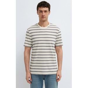 Mavi M0613336-70057 Çizgili Tişört Erkek T-Shirt