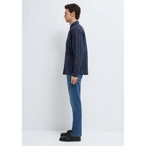 Mavi M0211979-91592 Keten Karışımlı Gömlek Regular Fit Erkek Gömlek