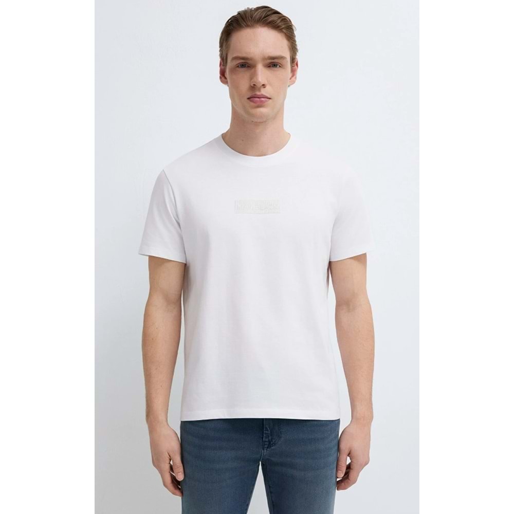 Mavi M0613270-620 Mavi Black Logo Baskılı Tişört Erkek T-Shirt