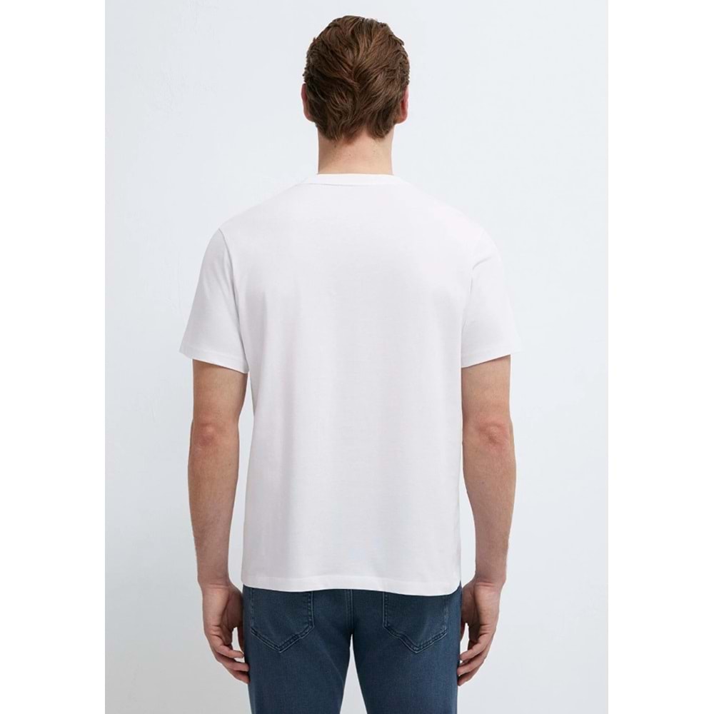 Mavi M0613270-620 Mavi Black Logo Baskılı Tişört Erkek T-Shirt