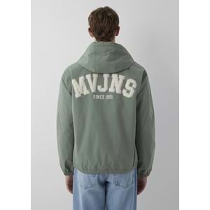 Mavi M0110622-80692 Mavi MVJNS 1991 Baskılı Kapüşonlu Spandex Kolej Mont Erkek Mont